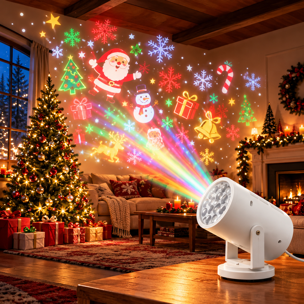 Christmas Magic Projector – LED Holiday Light