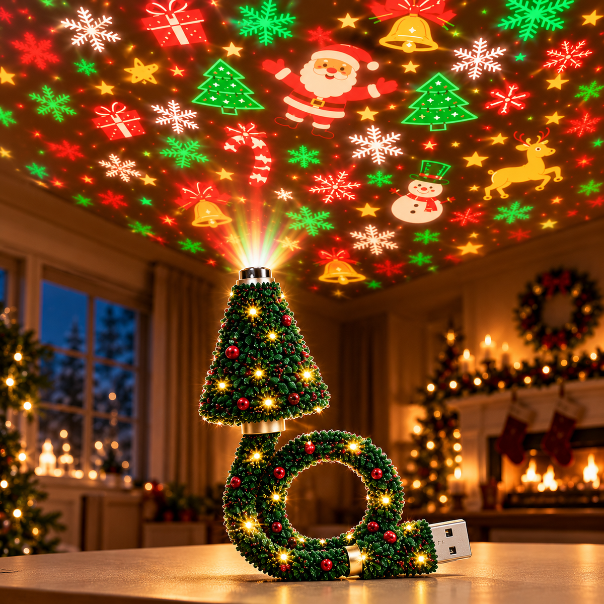 Christmas Magic Projector – LED Holiday Light