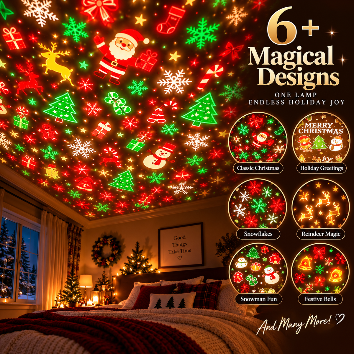 Christmas Magic Projector – LED Holiday Light